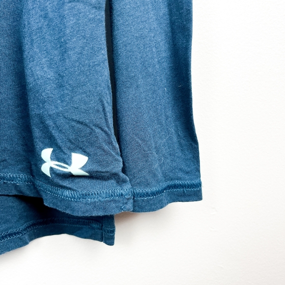 Under Armour Long Sleeve Blue Athletic Top - Picture 7 of 10